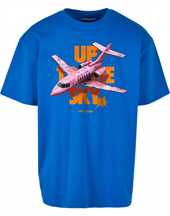 Тениска Up to the Sky Oversize Tee cobalt blue XXL Тениска Up to the Sky Oversize Tee cobalt blue XXL