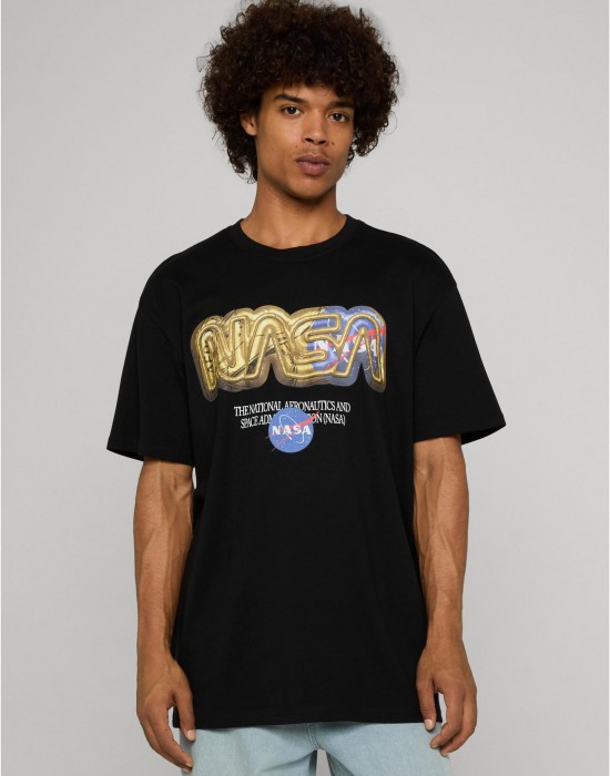 Тениска Nasa HQ Oversize Tee black XXL Тениска Nasa HQ Oversize Tee black XXL