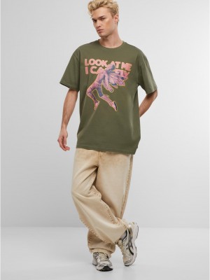 Тениска Look Oversize Tee olive XXL Тениска Look Oversize Tee olive XXL
