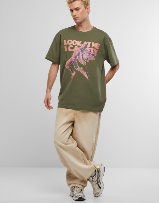 Тениска Look Oversize Tee olive XXL Тениска Look Oversize Tee olive XXL