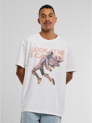 Тениска Look Oversize Tee white XXL Тениска Look Oversize Tee white XXL
