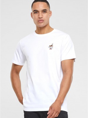 Тениска Peace Noodles Tee EMB white XXL Тениска Peace Noodles Tee EMB white XXL