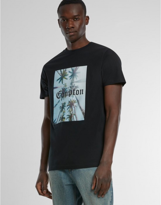 Тениска Compton Palms Tee black XXL Тениска Compton Palms Tee black XXL