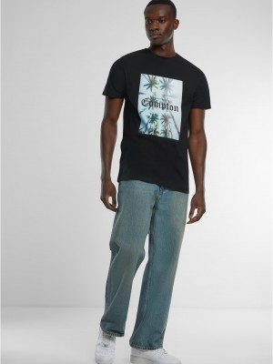 Тениска Compton Palms Tee black XXL Тениска Compton Palms Tee black XXL