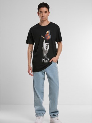 Тениска Peace Butterfly Tee black XXL Тениска Peace Butterfly Tee black XXL