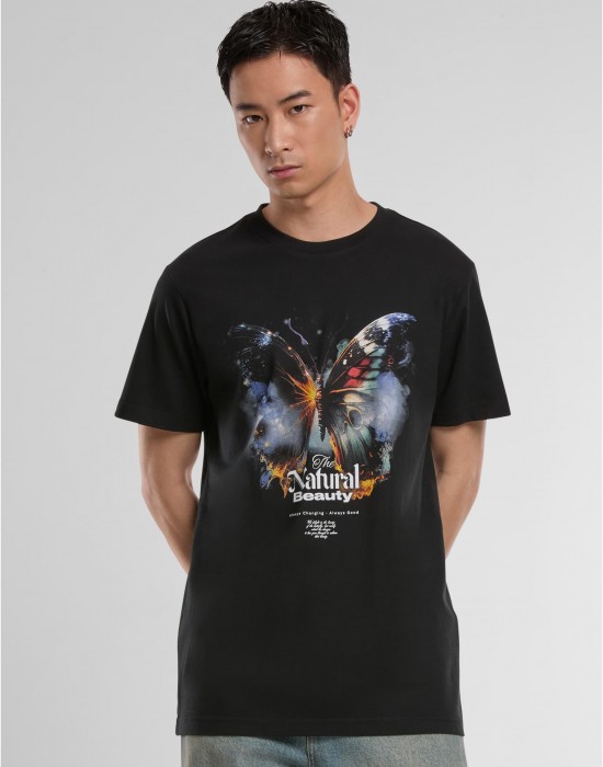 Тениска Natural Beauty Butterfly Tee black XXL Тениска Natural Beauty Butterfly Tee black XXL