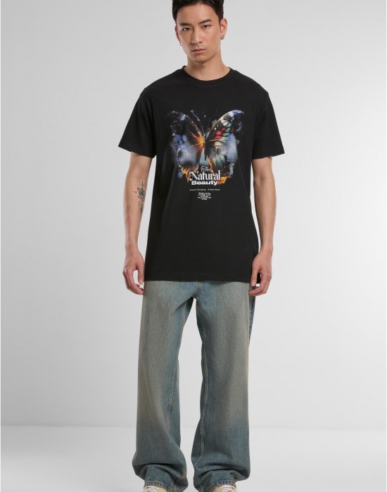 Тениска Natural Beauty Butterfly Tee black XXL Тениска Natural Beauty Butterfly Tee black XXL