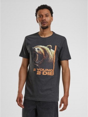 Тениска 2 Young 2 Die Tee charcoal XXL Тениска 2 Young 2 Die Tee charcoal XXL