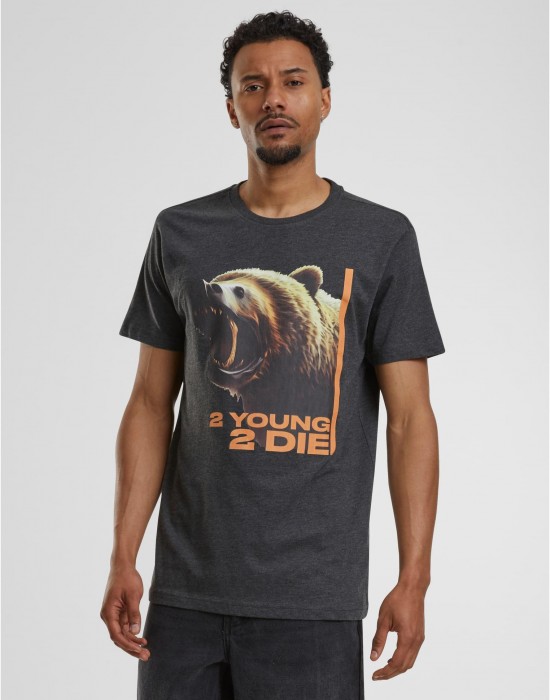 Тениска 2 Young 2 Die Tee charcoal XXL Тениска 2 Young 2 Die Tee charcoal XXL