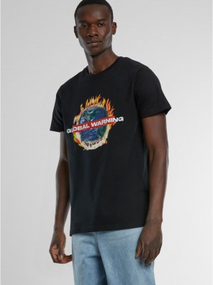 Тениска Global Warning Tee black XXL Тениска Global Warning Tee black XXL