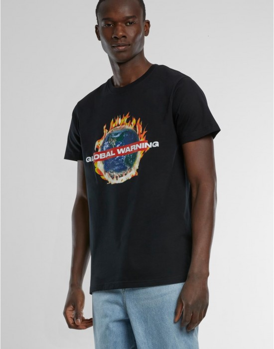Тениска Global Warning Tee black XXL Тениска Global Warning Tee black XXL