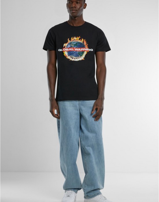 Тениска Global Warning Tee black XXL Тениска Global Warning Tee black XXL