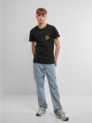 Тениска Send Noods Tee EMB black XXL Тениска Send Noods Tee EMB black XXL