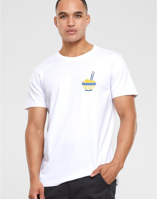 Тениска Send Noods Tee EMB white XXL Тениска Send Noods Tee EMB white XXL