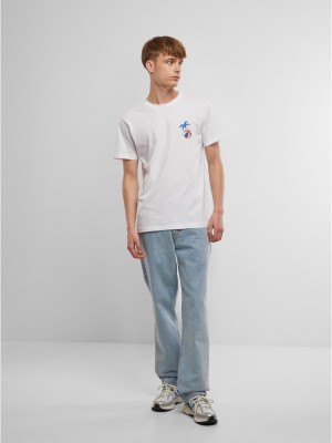 Тениска Summer Basketball Tee EMB white XXL Тениска Summer Basketball Tee EMB white XXL