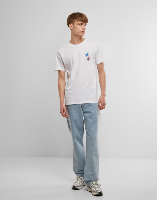 Тениска Summer Basketball Tee EMB white XXL