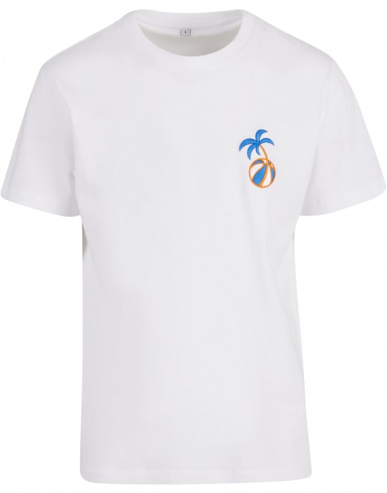 Тениска Summer Basketball Tee EMB white XXL