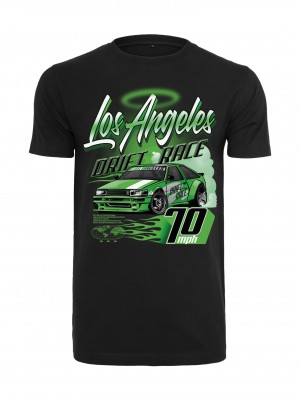 Тениска Los Angeles Drift Race Tee black XXL Тениска Los Angeles Drift Race Tee black XXL