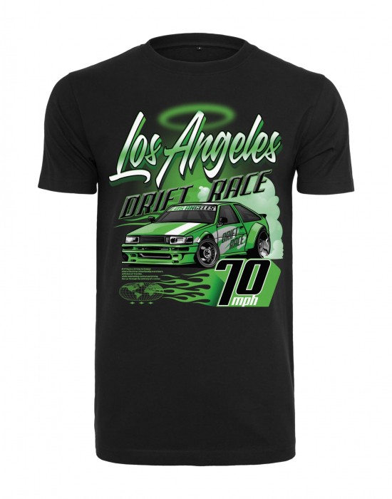 Тениска Los Angeles Drift Race Tee black XXL