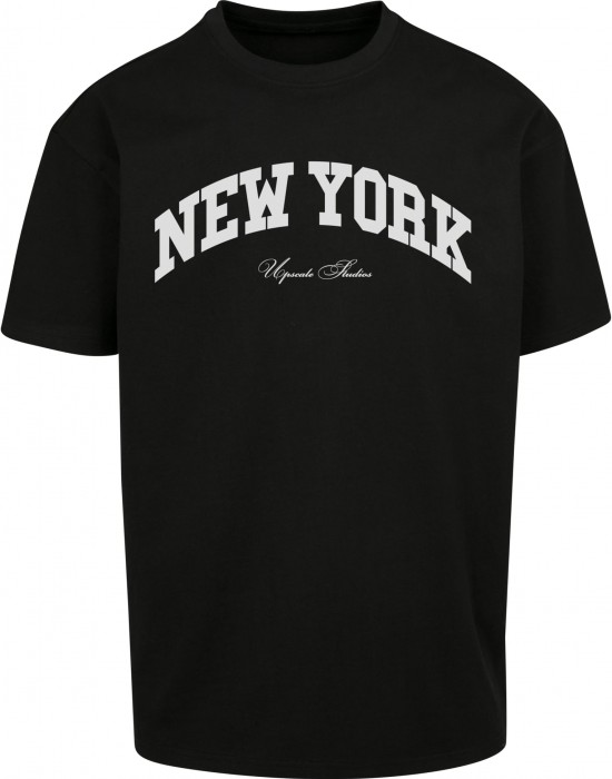 Тениска New York College Oversize Tee black XXL