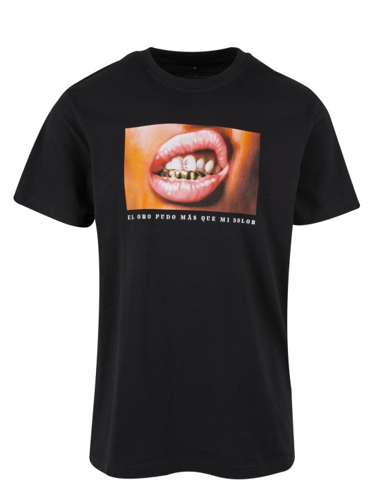 Тениска El Oro Tee black XXL