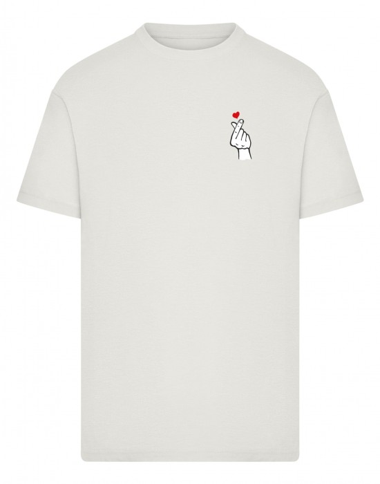 Тениска Love Sign Tee 2.0 lightasphalt XXL