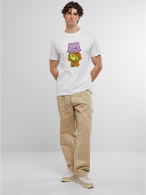 Тениска Mister Tee Bear Tee white XXL Тениска Mister Tee Bear Tee white XXL