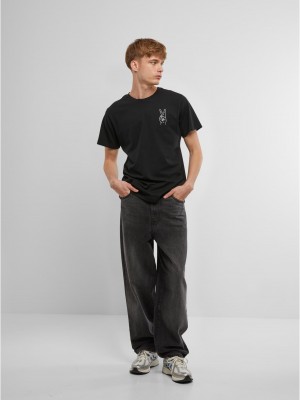 Тениска Peace Sign Tee EMB black XXL Тениска Peace Sign Tee EMB black XXL