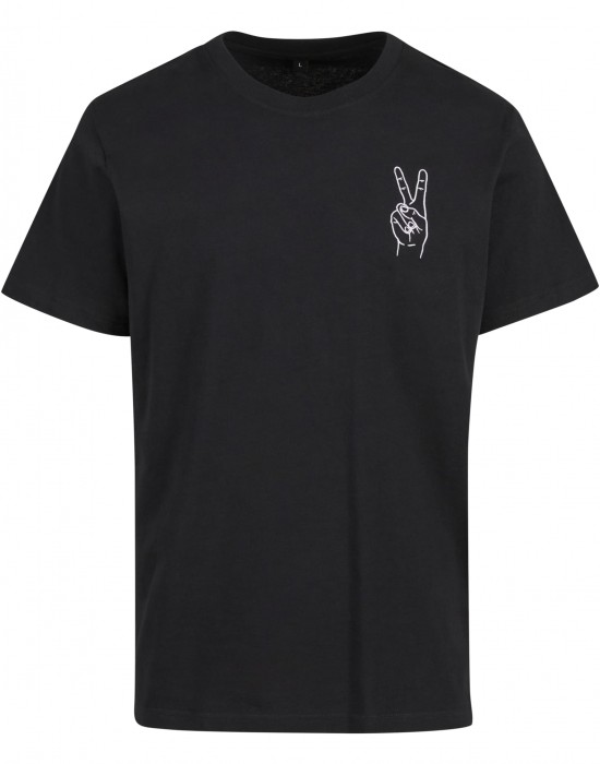 Тениска Peace Sign Tee EMB black XXL