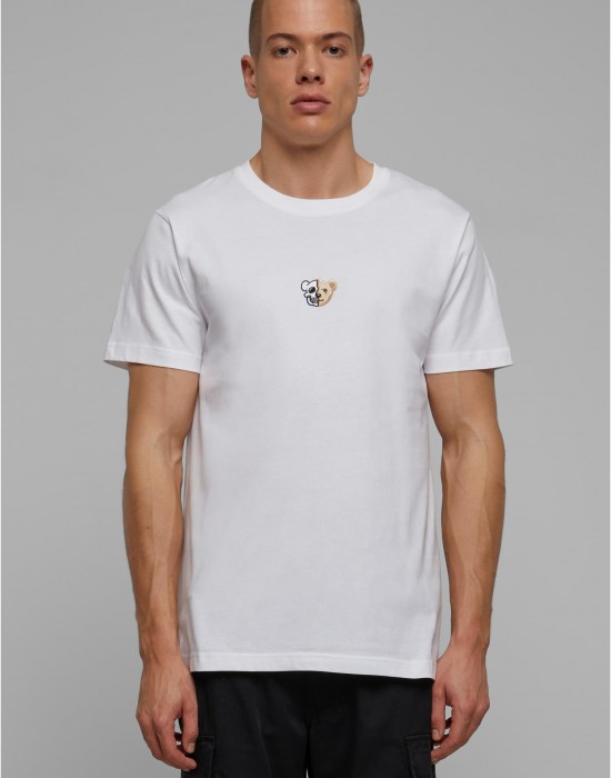 Тениска Skull Bear Tee white XXL