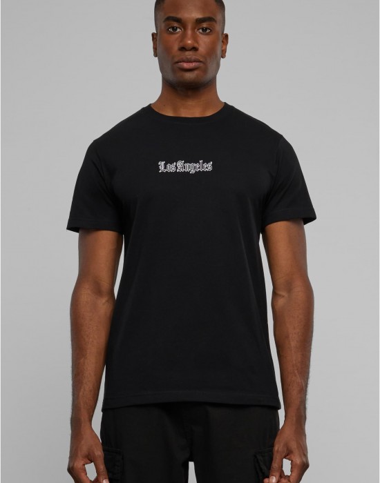 Тениска Los Angeles EMB Tee black XXL