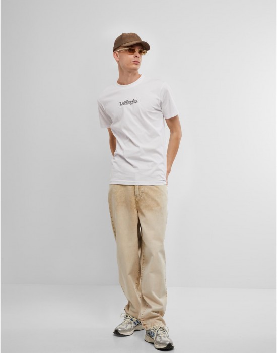 Тениска Los Angeles EMB Tee white XXL