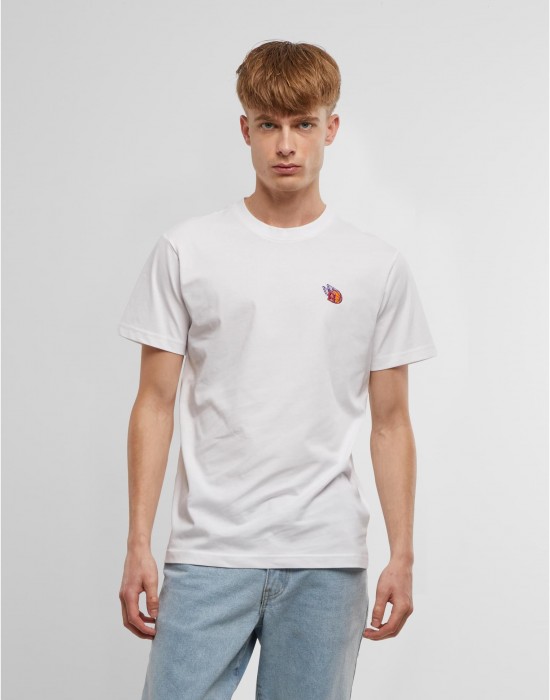 Тениска Basketball Fly EMB Tee white XXL