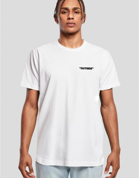 Тениска Outside Tee white XXL
