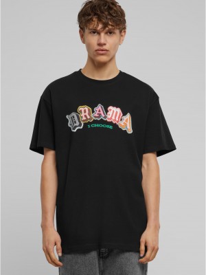 Тениска Drama I choose Heavy Oversize Tee black XXL Тениска Drama I choose Heavy Oversize Tee black XXL