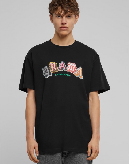 Тениска Drama I choose Heavy Oversize Tee black XXL