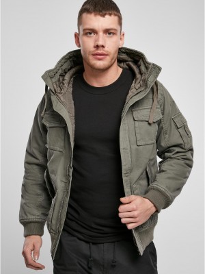 Мъжко Зимно Яке Bronx Winter Jacket olive  XXL