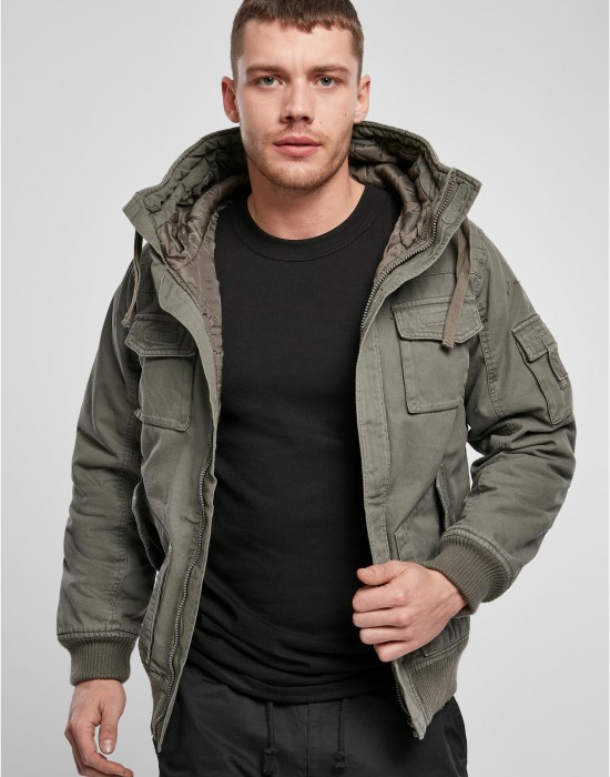 Мъжко Зимно Яке Bronx Winter Jacket olive  XXL