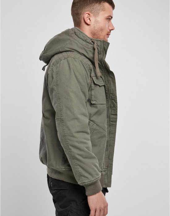 Мъжко Зимно Яке Bronx Winter Jacket olive  XXL