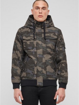 Мъжко Зимно Яке Bronx Winter Jacket darkcamo XXL