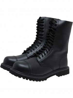 Кубинки Vegantom 14 Eyelet Boots black 47