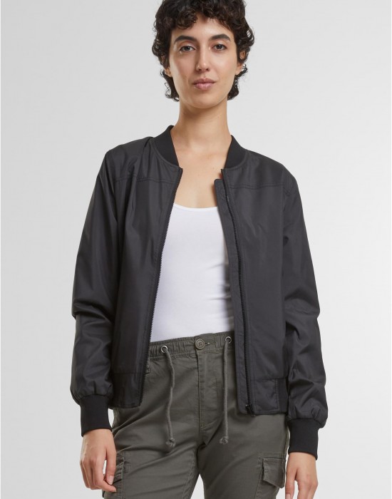 Дамско Бомбър ЯкеBrandit Women Jula Bomberjacket black XS