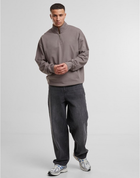 Мъжка Блуза с Цип DEF Zipper Crewneck tornado XL