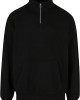 Мъжка Блуза с Цип DEF Zipper Crewneck jet black washed XL