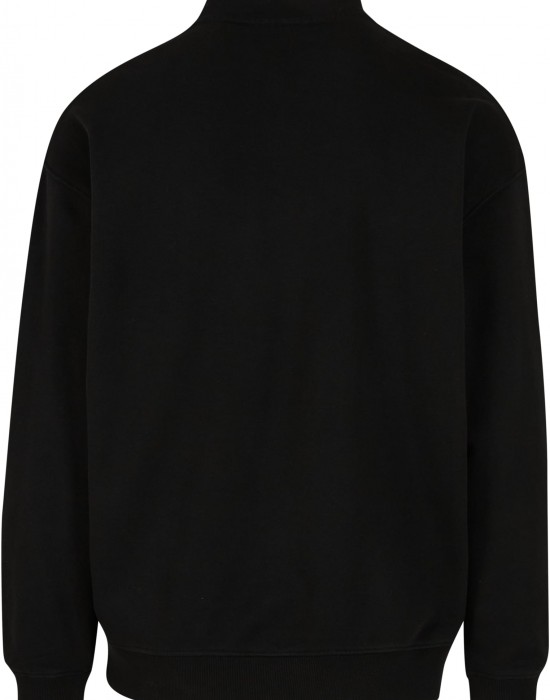 Мъжка Блуза с Цип DEF Zipper Crewneck jet black washed XL