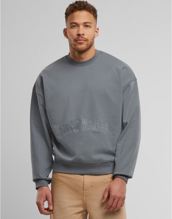 Мъжки Пуловер DEF Trust Issues Pullover stormy weather XL