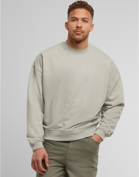 Мъжки Пуловер DEF Trust Issues Pullover belgian block XL