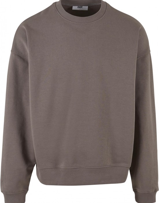 Мъжки Пуловер DEF Basic Crewneck Pullover tornado XL