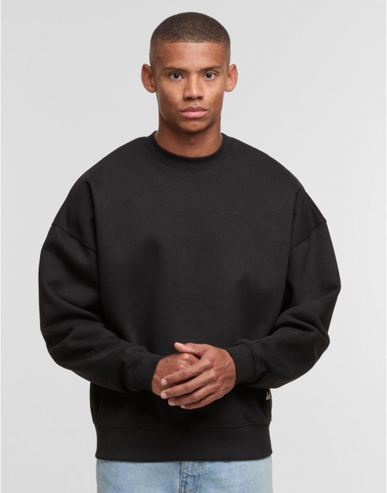 Мъжки Пуловер DEF CREW Oversize Pullover jetblack XXL