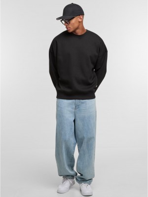 Мъжки Пуловер DEF CREW Oversize Pullover jetblack XXL Мъжки Пуловер DEF CREW Oversize Pullover jetblack XXL